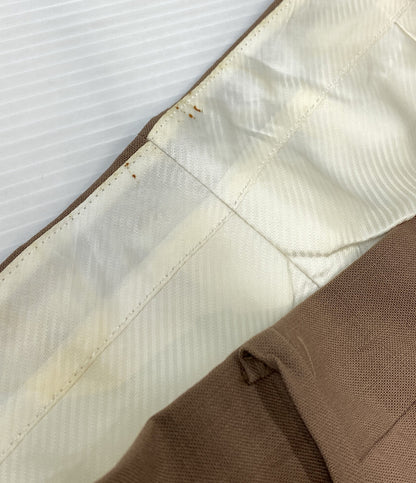 WACK MARIA パンツ DORMEUIL生地 ブラウン メンズ SIZE S ワコマリア