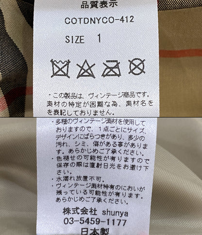 チルドレンオブザディスコーダンス トレンチコート チェック COTDNYCO-412 メンズ SIZE 1 Children of the discordance