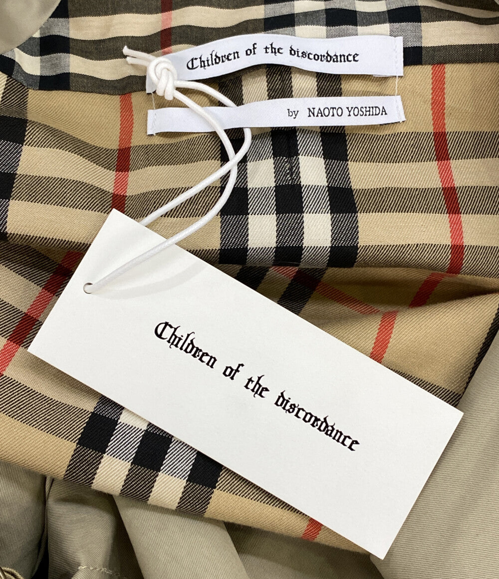 チルドレンオブザディスコーダンス トレンチコート チェック COTDNYCO-412 メンズ SIZE 1 Children of the discordance