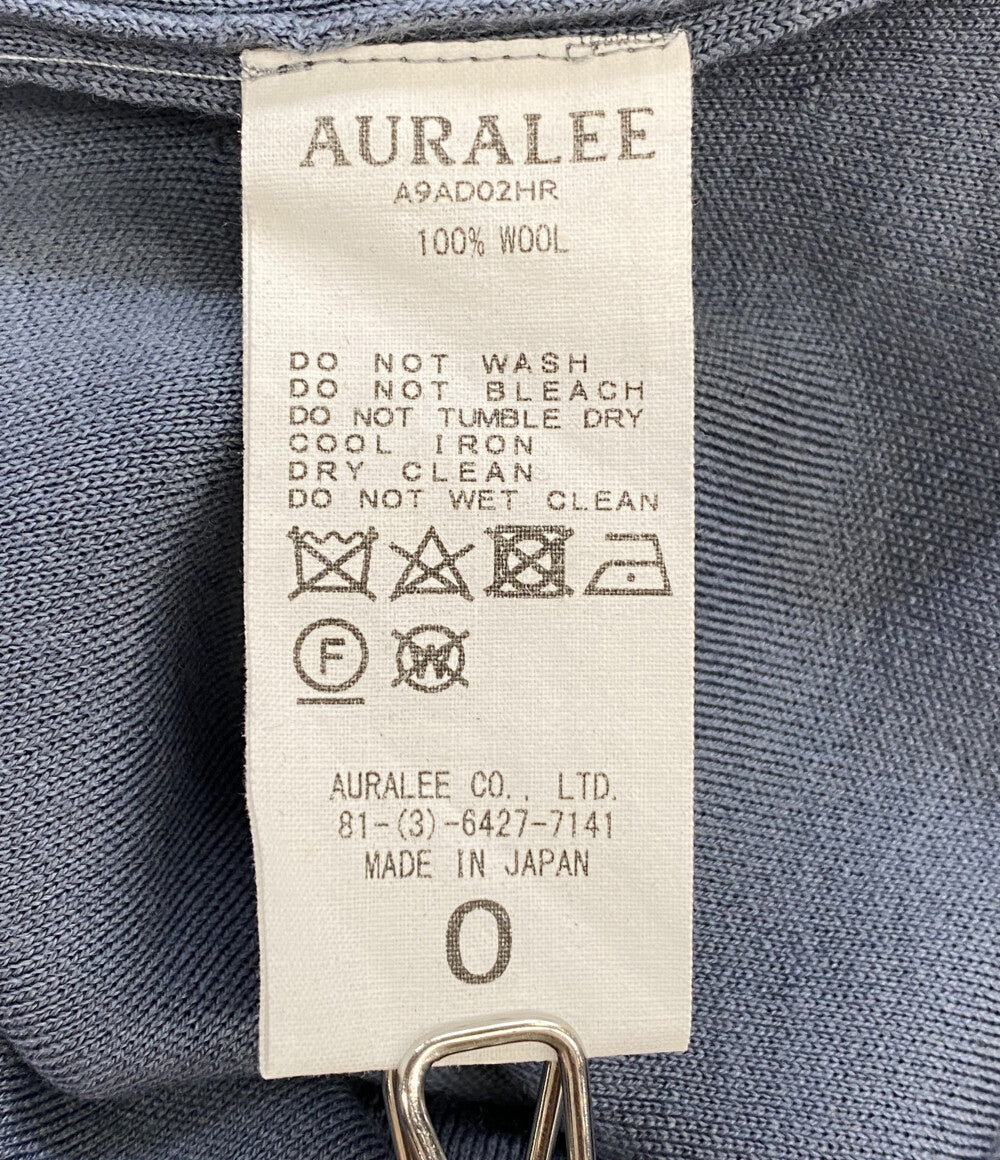 AURALEE ウールスーパーハイゲージスムースニットスリットワンピース A9AD02HR レディース SIZE - オーラリー