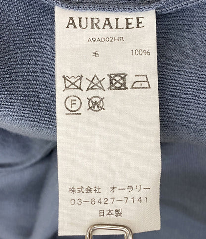 AURALEE ウールスーパーハイゲージスムースニットスリットワンピース A9AD02HR レディース SIZE - オーラリー