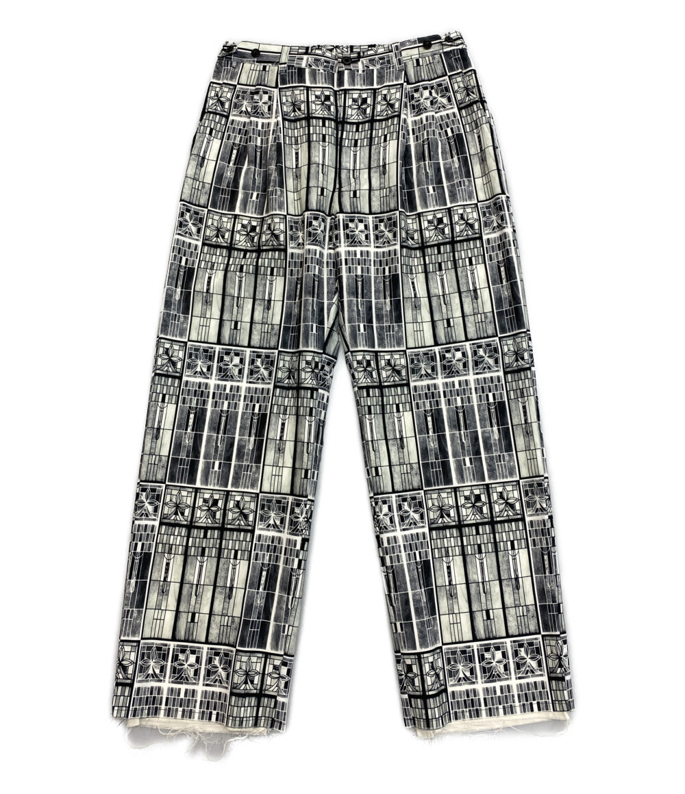 美品 Children of discodance パンツ ブラック 総柄 COTDPT-321B メンズ SIZE 3 チルドレンオブザディスコーダンス