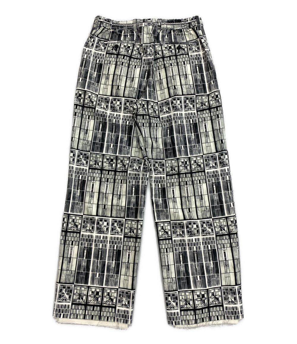 美品 Children of discodance パンツ ブラック 総柄 COTDPT-321B メンズ SIZE 3 チルドレンオブザディスコーダンス