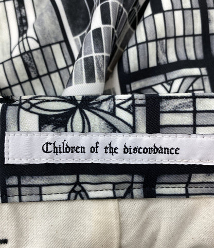 美品 Children of discodance パンツ ブラック 総柄 COTDPT-321B メンズ SIZE 3 チルドレンオブザディスコーダンス