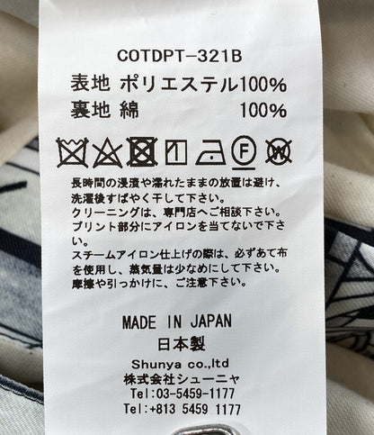 美品 Children of discodance パンツ ブラック 総柄 COTDPT-321B メンズ SIZE 3 チルドレンオブザディスコーダンス