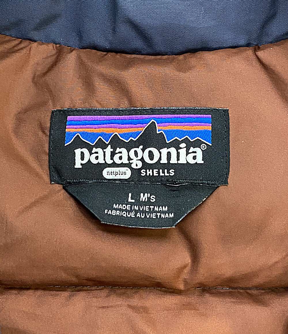 パタゴニア ダウンジャケット ネイビー メンズ SIZE L Patagonia