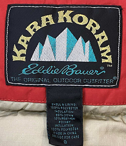 エディー・バウアー ダウンジャケット レッド メンズ SIZE S Eddie bauer