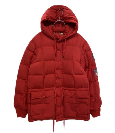 エディー・バウアー ダウンジャケット レッド メンズ SIZE S Eddie bauer