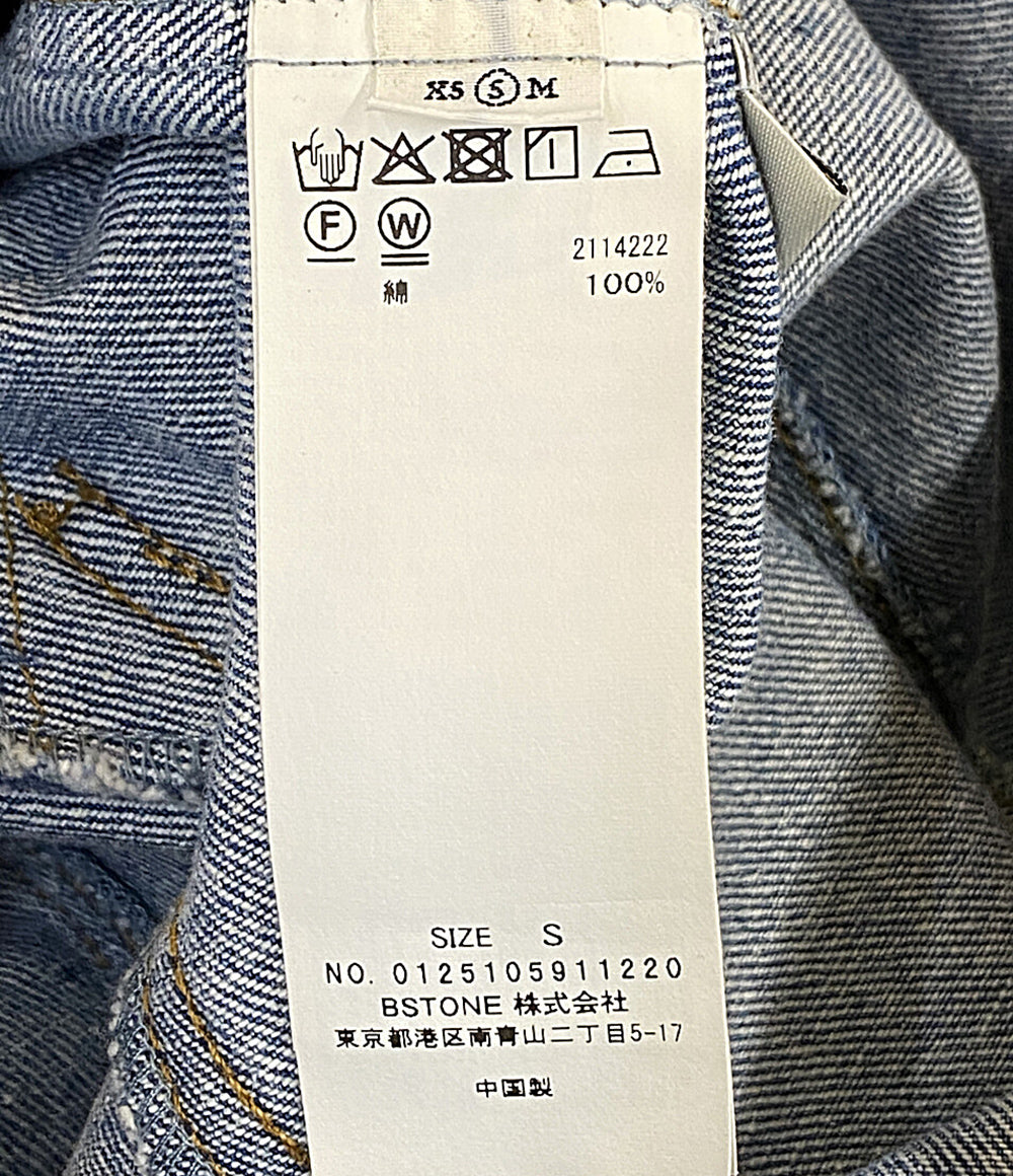 Ameri vintage 花柄 デニム ノースリーブ ロングワンピース 美品 AMERI アメリ ノースリーブワンピース 花柄 デニム 0125105911220