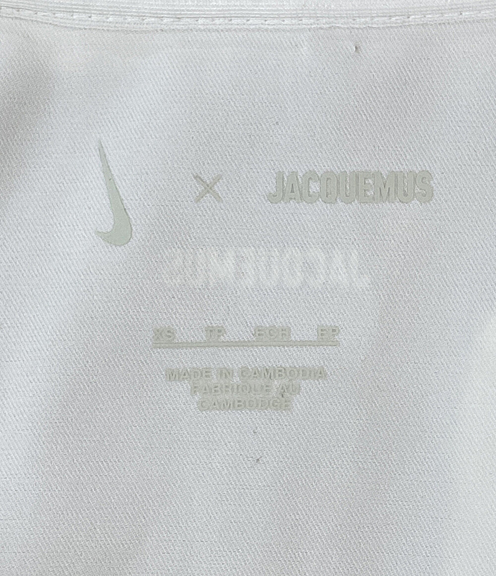 NIKE×JACQUEMUS ジャックムー ポロワンピース ホワイト カットオフ 22SS SU221002SAA レディース SIZE XS ナイキ