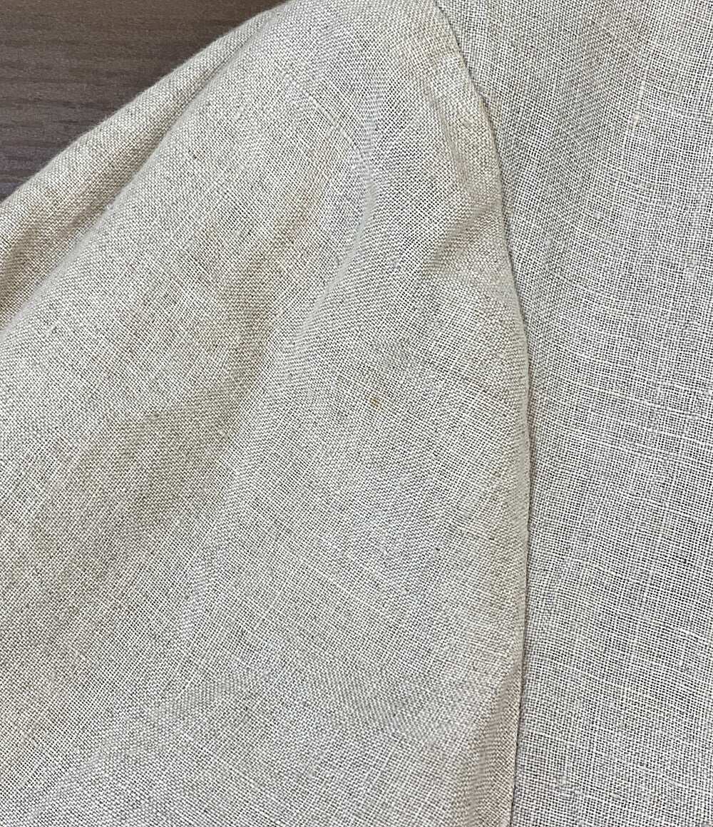 ヨウジヤマモト テーラードジャケット 右前耳使い箱ポケット バイカラー リネン 22ss HG-J44-806 メンズ SIZE 2 YOHJI YAMAMOTO