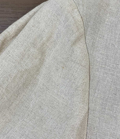 ヨウジヤマモト テーラードジャケット 右前耳使い箱ポケット バイカラー リネン 22ss HG-J44-806 メンズ SIZE 2 YOHJI YAMAMOTO