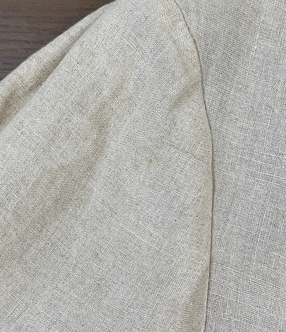 YOHJI YAMAMOTO テーラードジャケット 右前耳使い箱ポケット バイカラー リネン 22ss HG-J44-806 メンズ SIZE 2 ヨウジヤマモト