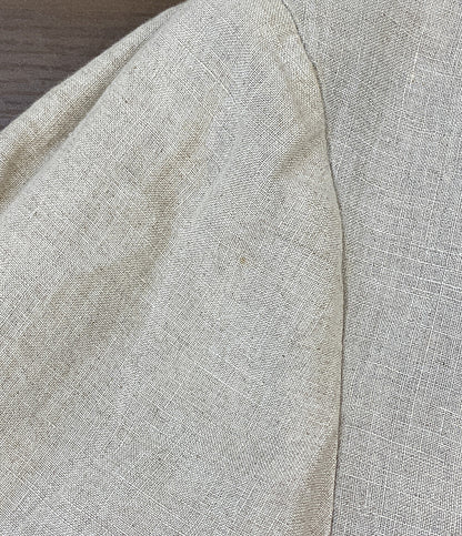 YOHJI YAMAMOTO テーラードジャケット 右前耳使い箱ポケット バイカラー リネン 22ss HG-J44-806 メンズ SIZE 2 ヨウジヤマモト