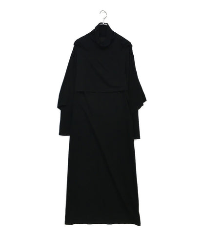 メゾンマルジェラ 長袖ワンピース ブラック S52CT0419 レディース SIZE XS Maison Margiela