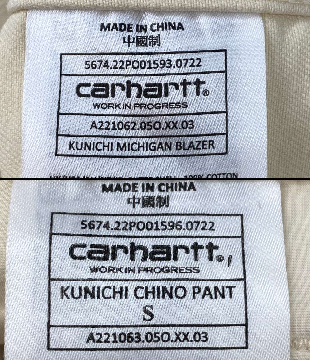 カーハート セットアップ カバーオール Kunichi Nomura アイボリー メンズ SIZE S Carhartt