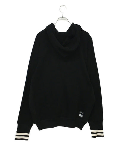 ロロピアーナ パーカー ×藤原ヒロシ Zip Hoodie White BLK FAM1595 メンズ SIZE L Loro Piana