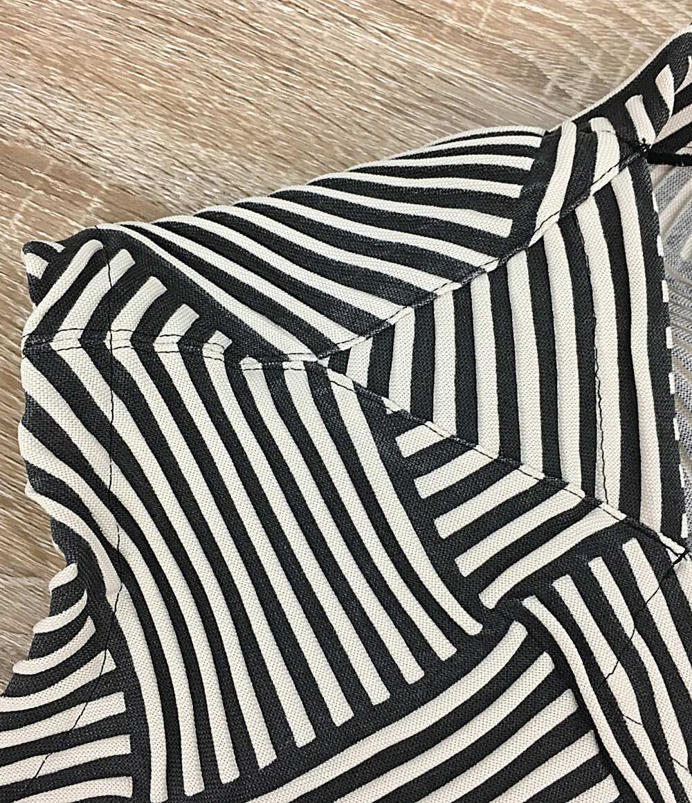 イッセイミヤケ カットソー ベイクドストレッチプリーツ モノクロ IM62FJ530 レディース SIZE 2 ISSEY MIYAKE