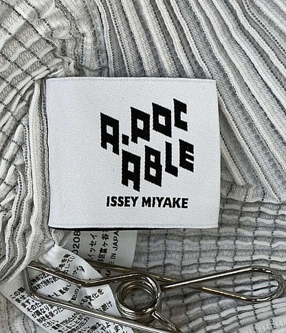 イッセイミヤケ ブラウス ホワイト a-poc AT43FD208 レディース SIZE 1 ISSEY MIYAKE