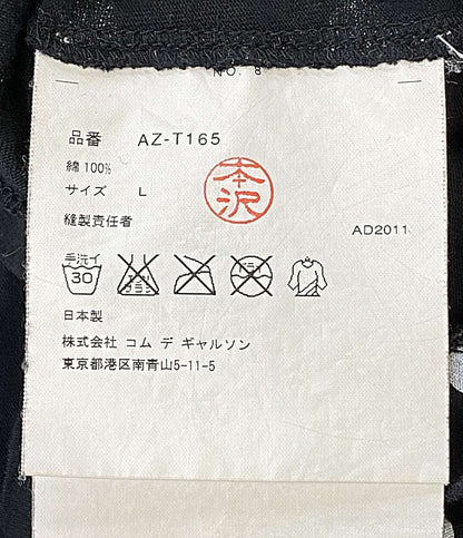 プレイコムデギャルソン 長袖Ｔシャツ ブラック ドット柄 AZ-T165 レディース SIZE L PLAY COMME des GARCONS
