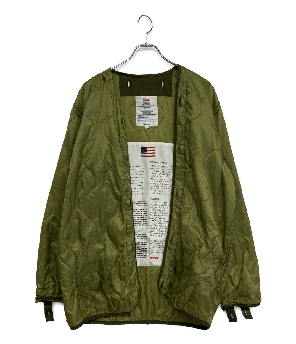 シュプリーム ジャケット カーキ Justice For All Fishtail Parka 15AW メンズ SIZE M Supreme
