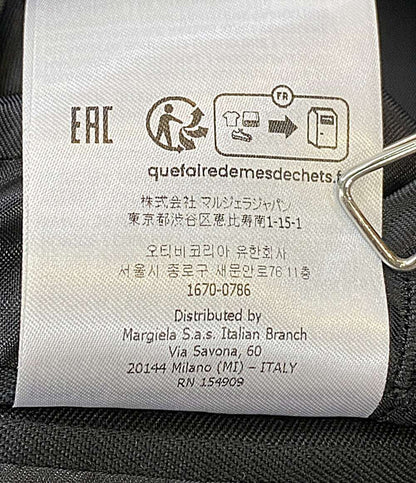 エムエムシックス ノーカラーシングルジャケット 23AW S52BN0124 メンズ SIZE 36 MM6