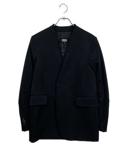 エムエムシックス ノーカラーシングルジャケット 23AW S52BN0124 メンズ SIZE 36 MM6