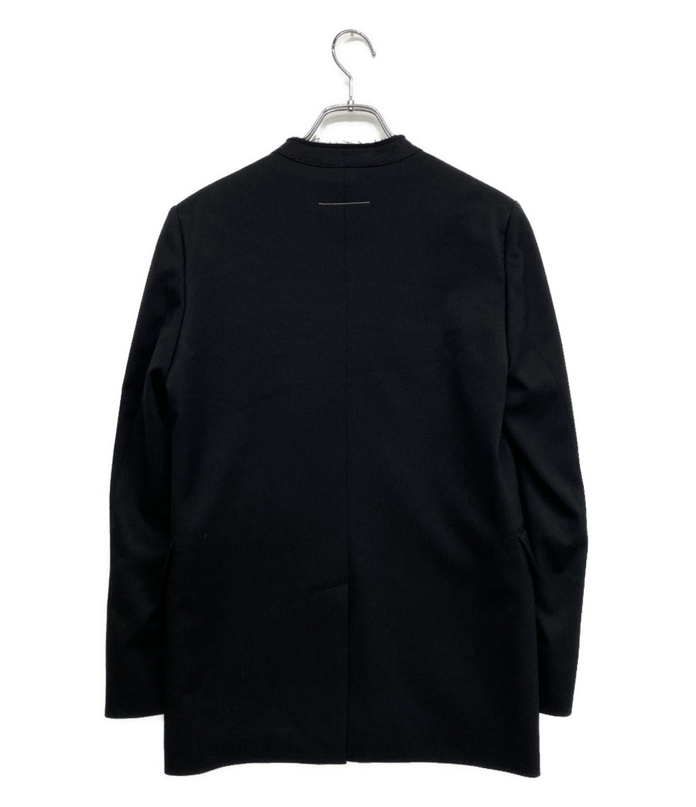 エムエムシックス ノーカラーシングルジャケット 23AW S52BN0124 メンズ SIZE 36 MM6