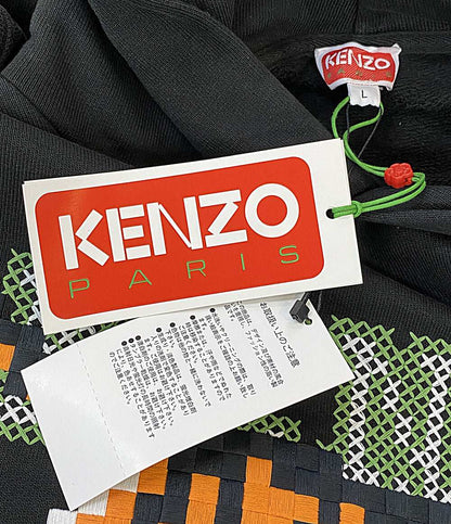 ケンゾー パーカー Pixel Hoodie BLK メンズ SIZE L KENZO