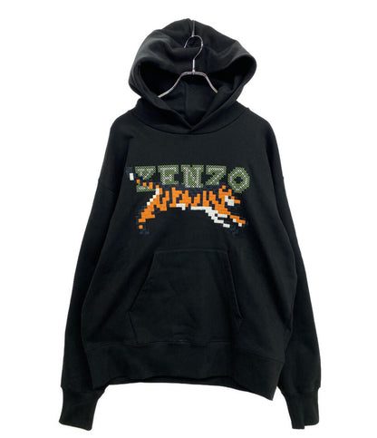 ケンゾー パーカー Pixel Hoodie BLK メンズ SIZE L KENZO
