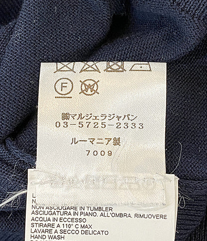 Maison Margiela 長袖ワンピース グリーン×ネイビー 21SS S51CU0252 レディース SIZE XS メゾンマルジェラ