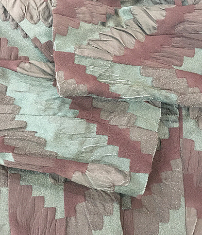 ISSEY MIYAKE テーラードジャケット ダークレッド IM03FD508 レディース SIZE 2 イッセイミヤケ