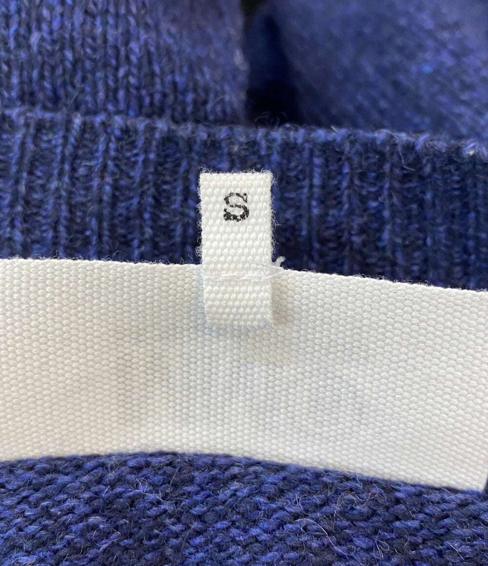 エムエムシックス ニット ネイビー Vネック S32CU0058 メンズ SIZE S MM6 Maison Margiela