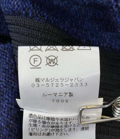 エムエムシックス ニット ネイビー Vネック S32CU0058 メンズ SIZE S MM6 Maison Margiela