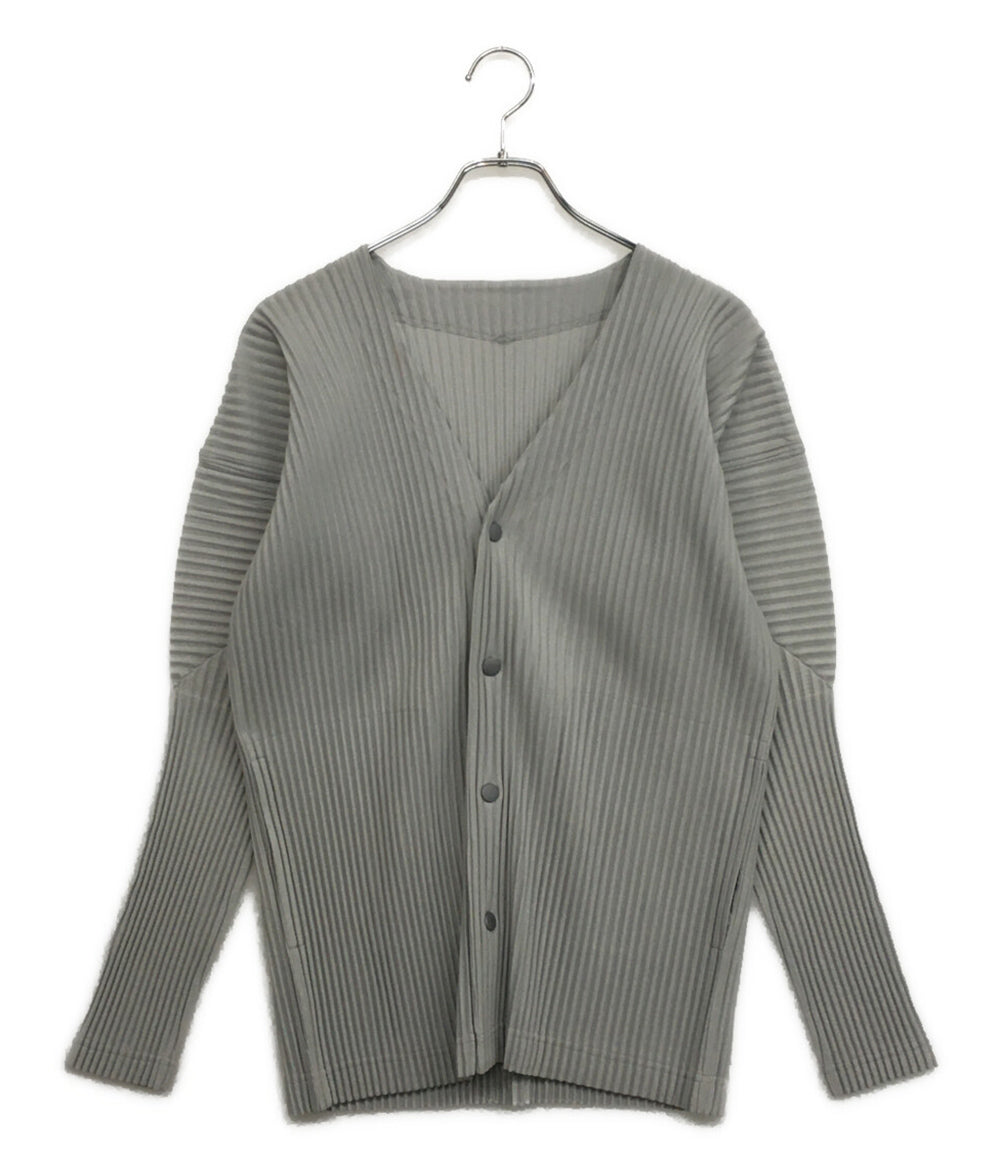 イッセイミヤケ カーディガン グレー HP41JL012 メンズ SIZE 3 ISSEY MIYAKE