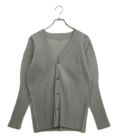 イッセイミヤケ カーディガン グレー HP41JL012 メンズ SIZE 3 ISSEY MIYAKE