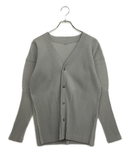 イッセイミヤケ カーディガン グレー HP41JL012 メンズ SIZE 3 ISSEY MIYAKE