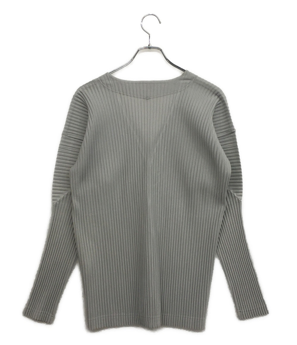 イッセイミヤケ カーディガン グレー HP41JL012 メンズ SIZE 3 ISSEY MIYAKE