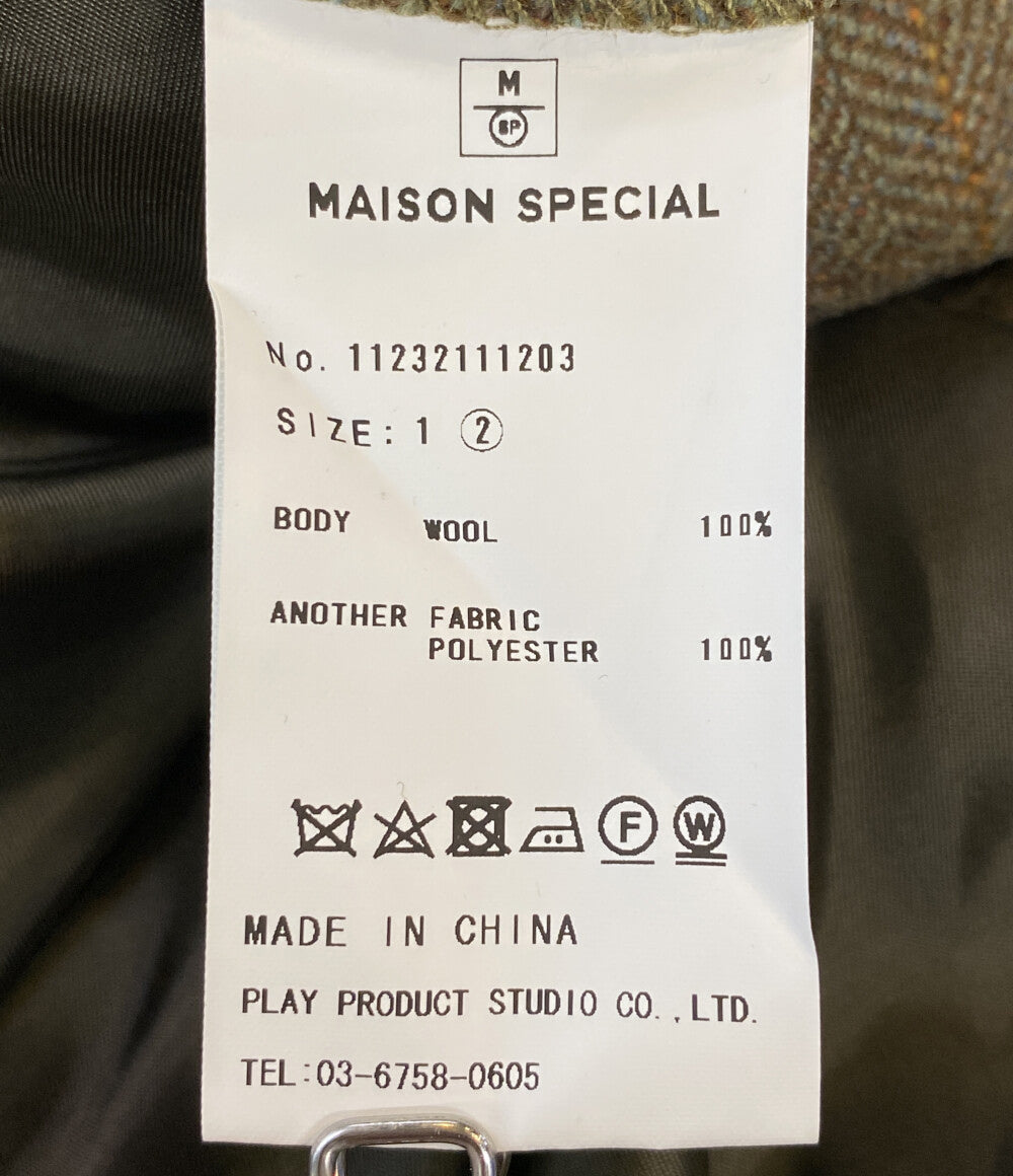 美品 メゾンスペシャル ジャケット Prime-Over Canadian Jacket 11232111203 メンズ SIZE 02 MAISON SPECIAL