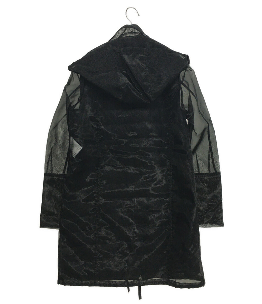 MONCLER シアージャケット ブラック 510934974485_A レディース SIZE 1 モンクレール