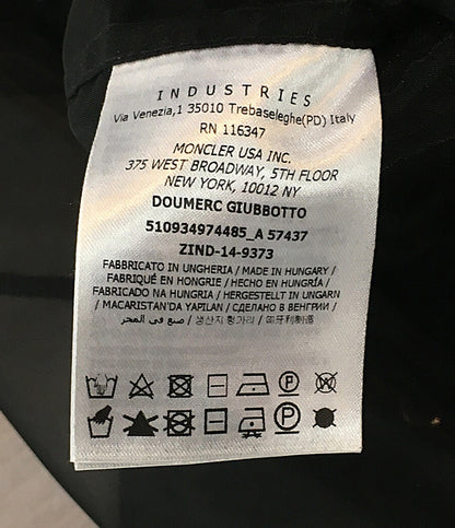 MONCLER シアージャケット ブラック 510934974485_A レディース SIZE 1 モンクレール