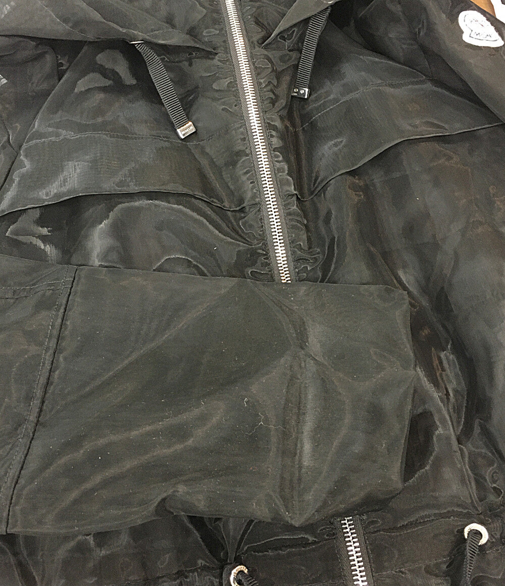 MONCLER シアージャケット ブラック 510934974485_A レディース SIZE 1 モンクレール
