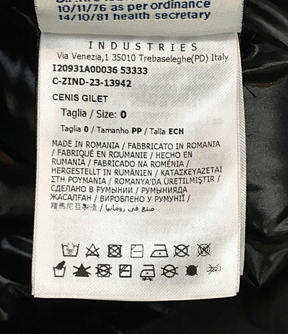 モンクレール ダウンベスト ブラック c-zind-23-13942 レディース SIZE - MONCLER