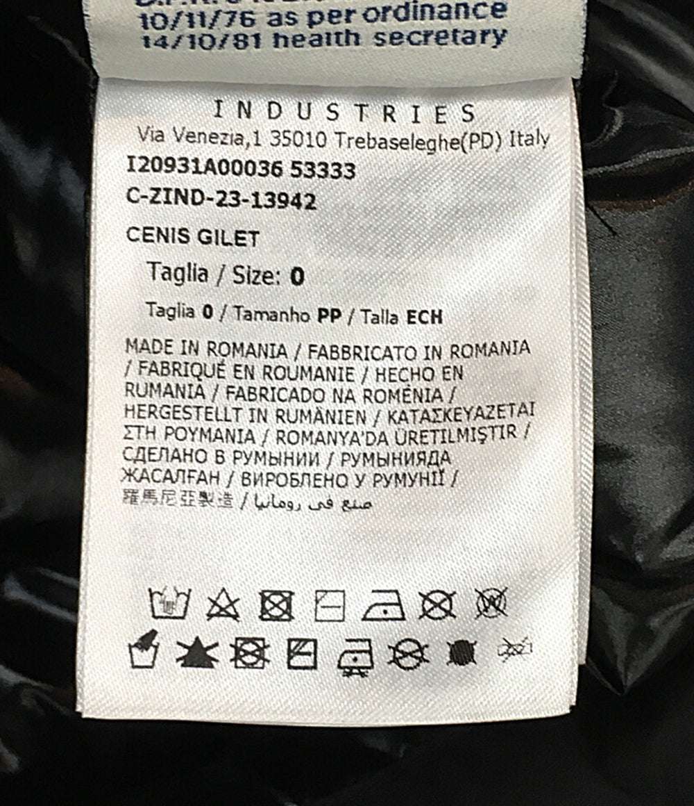 モンクレール ダウンベスト ブラック c-zind-23-13942 レディース SIZE - MONCLER