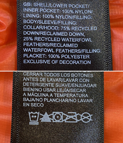 美品 THE NORTH FACE ダウンジャケット COLOR BLOCK SIERRA DOWN PARKA ブルー メンズ SIZE M ザ・ノースフェイス