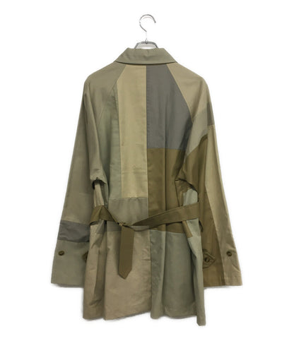 children of the discordance トレンチコート パッチワーク ベージュ系 COTDNYCO-412 メンズ SIZE 2 チルドレンオブザディスコーダンス