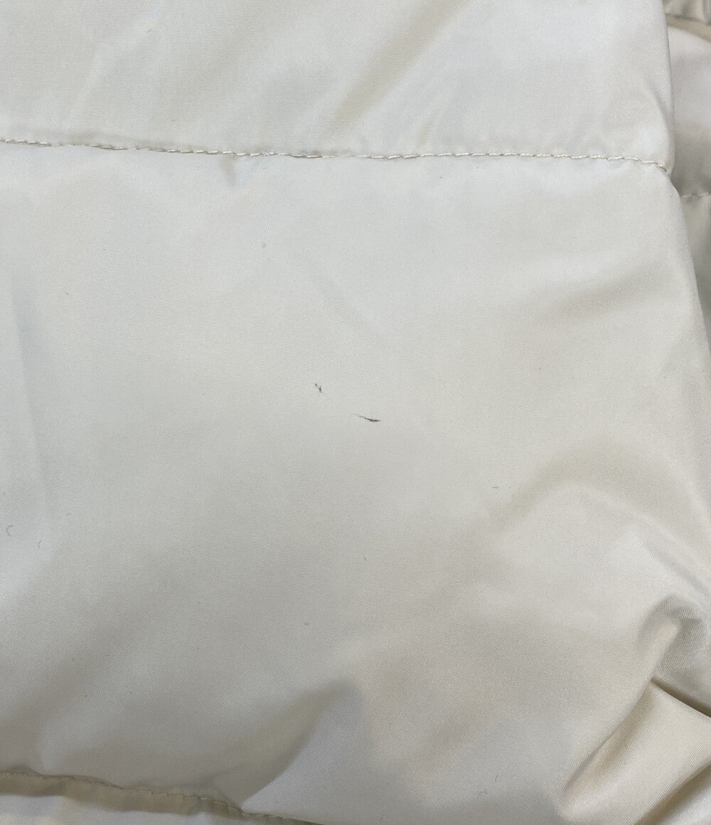 A(LeFRUDE)E アレフルード ダウンジャケット ウール ネイビー チェック メンズ SIZE M