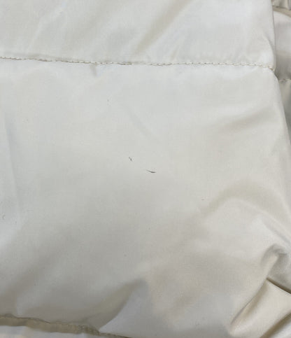 A(LeFRUDE)E アレフルード ダウンジャケット ウール ネイビー チェック メンズ SIZE M