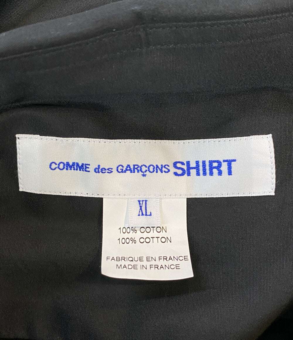 コムデギャルソンシャツ 美品 長袖シャツ FOREVER WIDE CLASSIC SHIRT FZ-B011-PER-1 メンズ SIZE XL COMME des GARCONS SHIRT