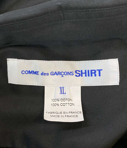 コムデギャルソンシャツ 美品 長袖シャツ FOREVER WIDE CLASSIC SHIRT FZ-B011-PER-1 メンズ SIZE XL COMME des GARCONS SHIRT